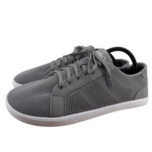 Xero Shoes Dillon Men's Gray Knit Low Top Sneakers Size 11.5